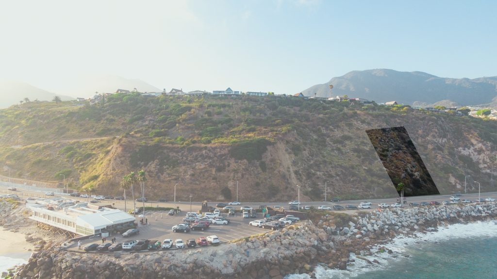 view of the hillside near Topanga Cyn Blvd